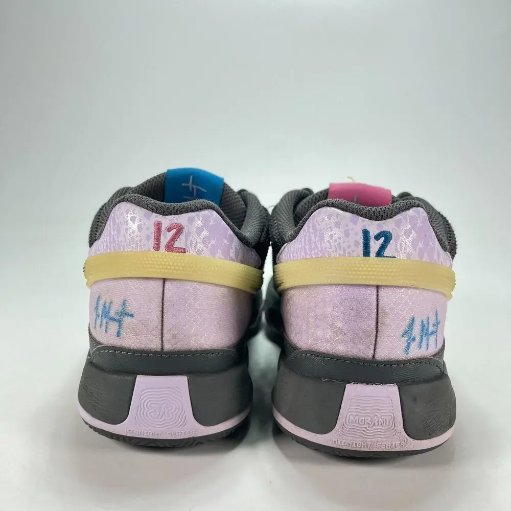 Nike Ja 1 Midnight Charcoal Pink Prime Basketball Shoes DX2294-002 Youth Size 7Y